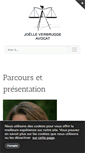 Mobile Screenshot of joelle-verbrugge-avocat.com